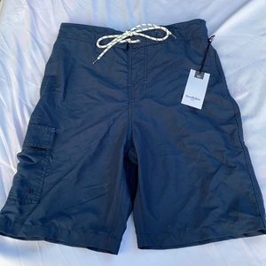 Men’s small navy swim trunks / Goodfellow&Co